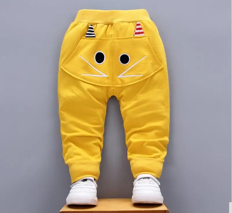 Pantalones de algodón para niño con dibujos – Primavera/Otoño - imagen 3