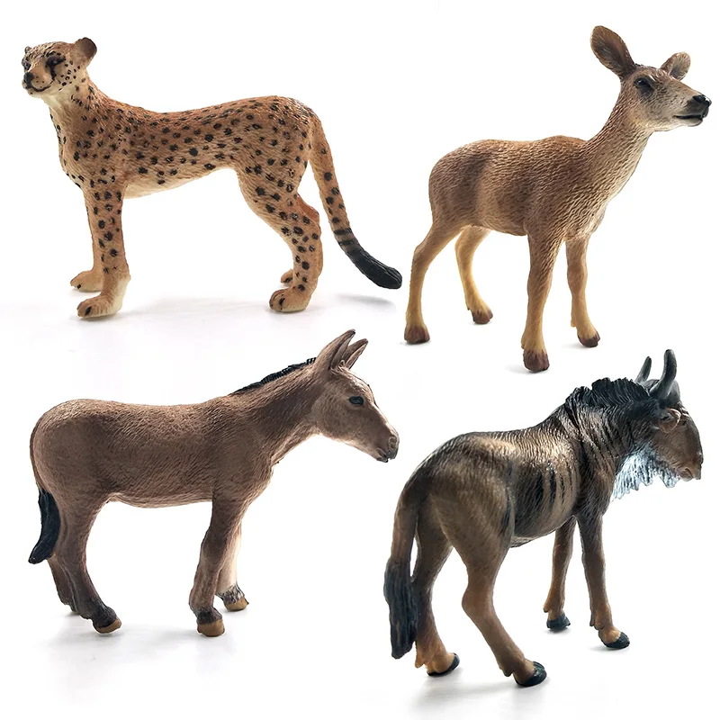Figura de animales para niños – Selva y bosque, diseño tierno - imagen 4