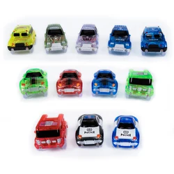 Pista de carreras brillante con luces LED - Juguete coche para niños