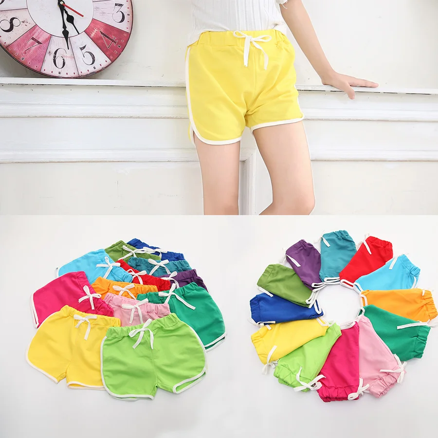 SheeCute Shorts de verano para niños - color caramelo, estilo playa - imagen 5