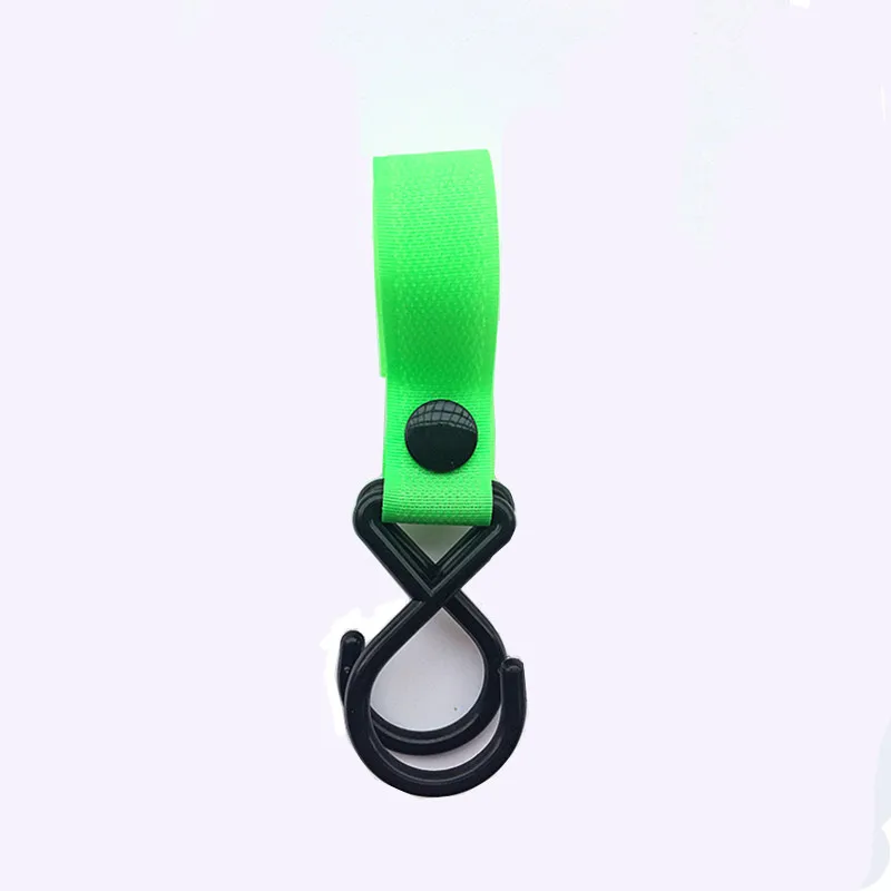 Gancho para cochecito de bebé con clips colgador correa - imagen 3