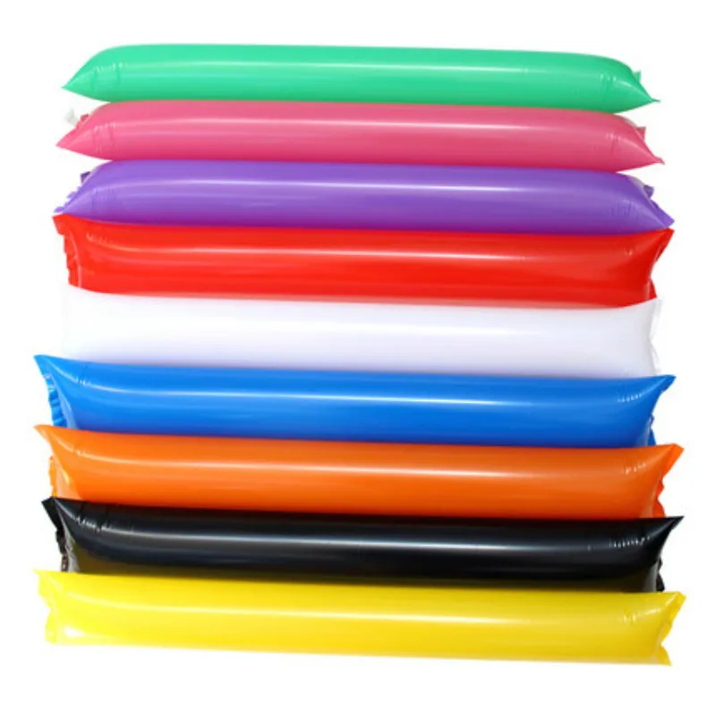 Palos inflables multicolor para fiestas infantiles
