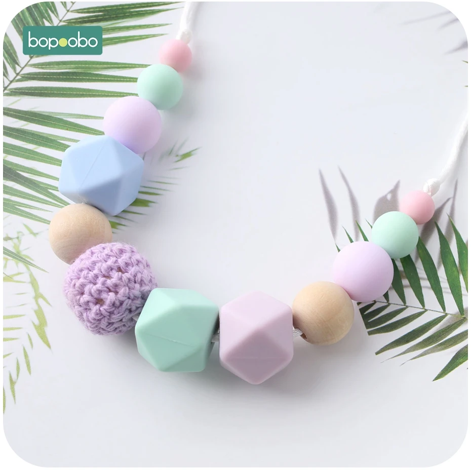 Collar con clip para chupete