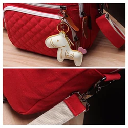Mochila pañales bebé multifunción con adornos de caballo