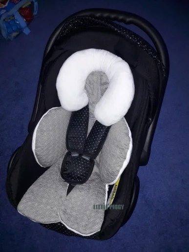 Cojín cervical para cochecito y silla de coche – Protección suave - imagen 3