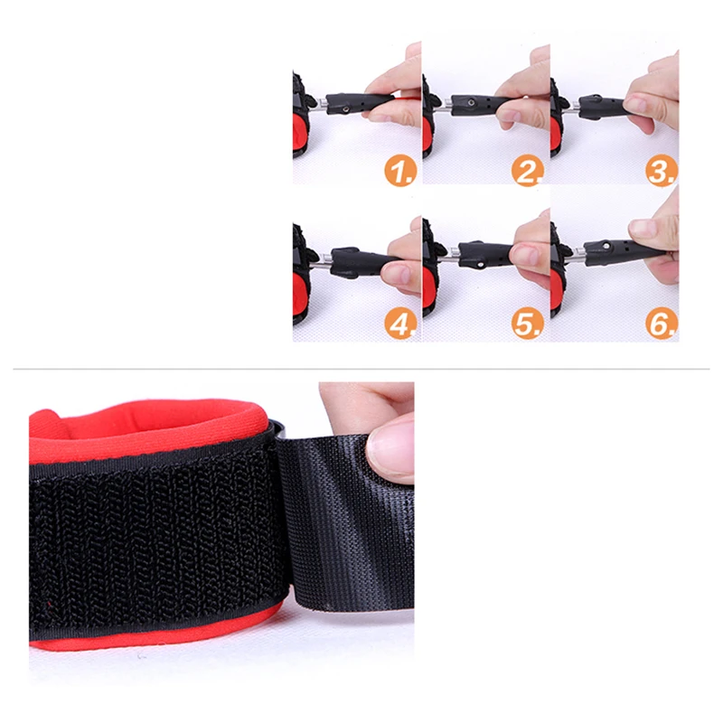 Correa de muñeca ajustable antipérdida segura para bebés y niños - imagen 5
