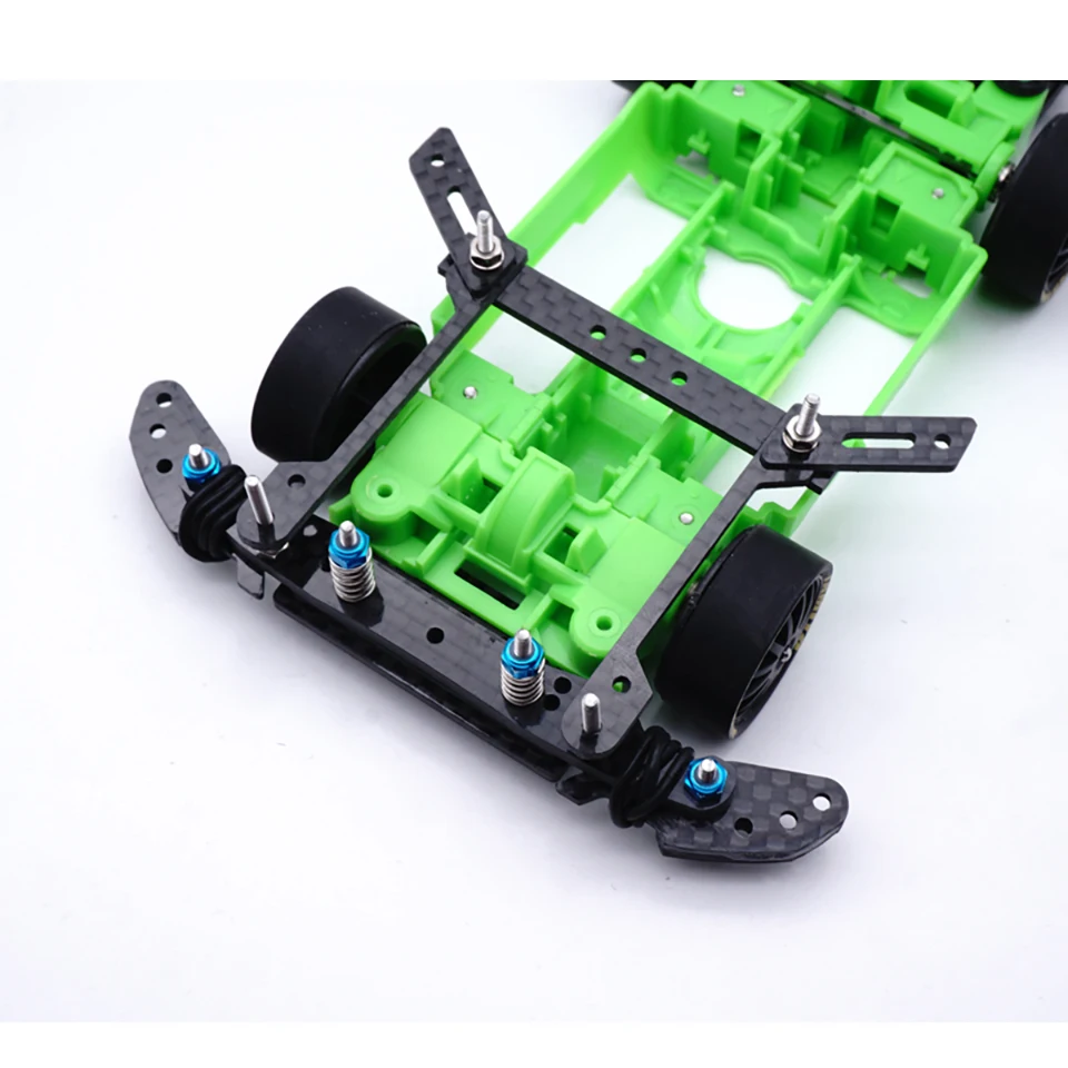 Piezas instaladas en chassis