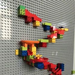 Bloques de construcción grandes – Carrera mármol educativa para niños