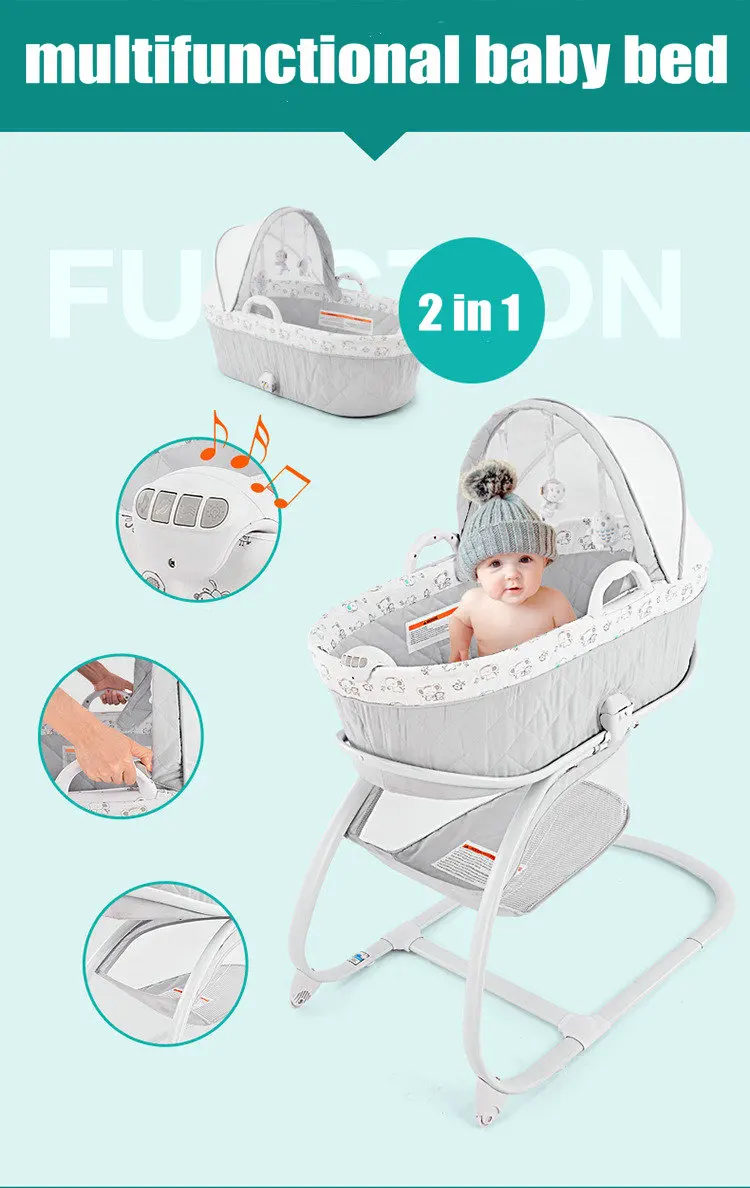 Estante para juguetes integrado al dosel