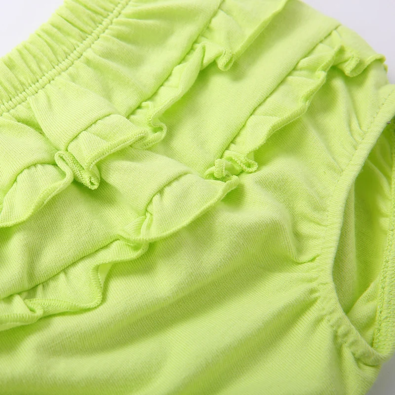 Pantalones cortos bebé encaje suave, bóxer a rayas de verano - imagen 2