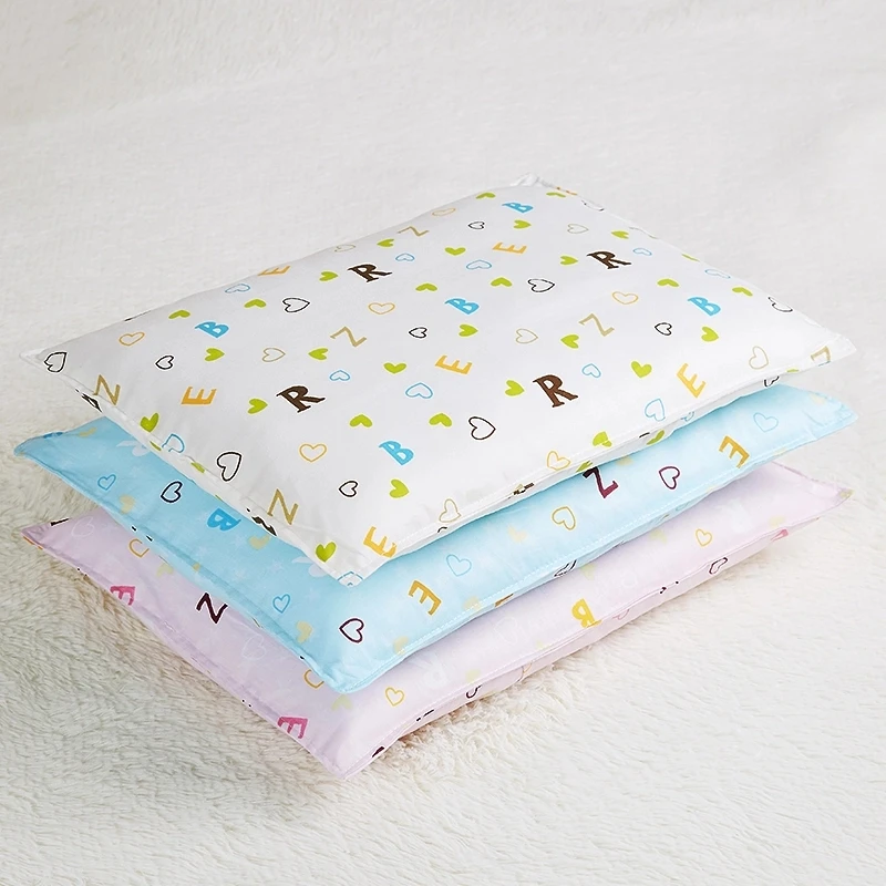 Almohada de viaje suave de algodón para bebé 1 a 6 años - imagen 5