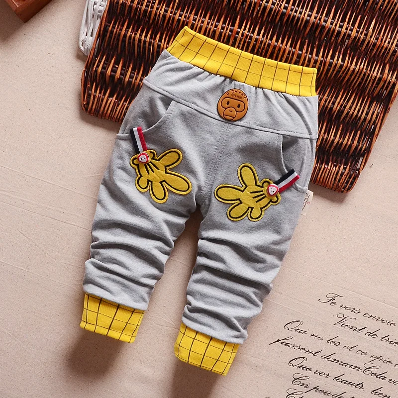 Pantalón deportivo algodón para bebé – Estampado letras 0-24m - imagen 3