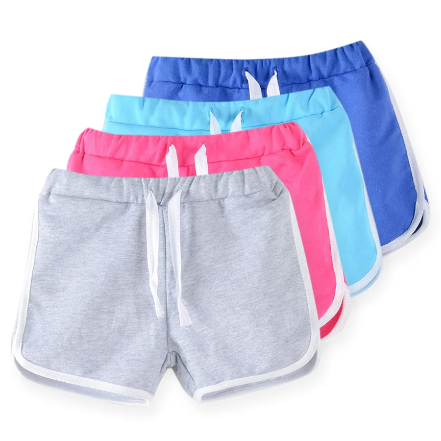 SheeCute Shorts de verano para niños - color caramelo, estilo playa