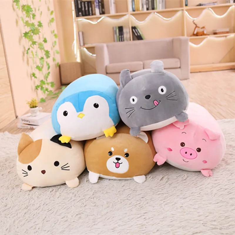 Cojín de peluche con forma de animal para niños – suave - imagen 4