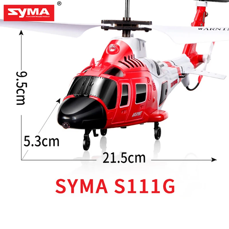 Helicóptero SYMA S111G con control remoto y luz LED - imagen 2