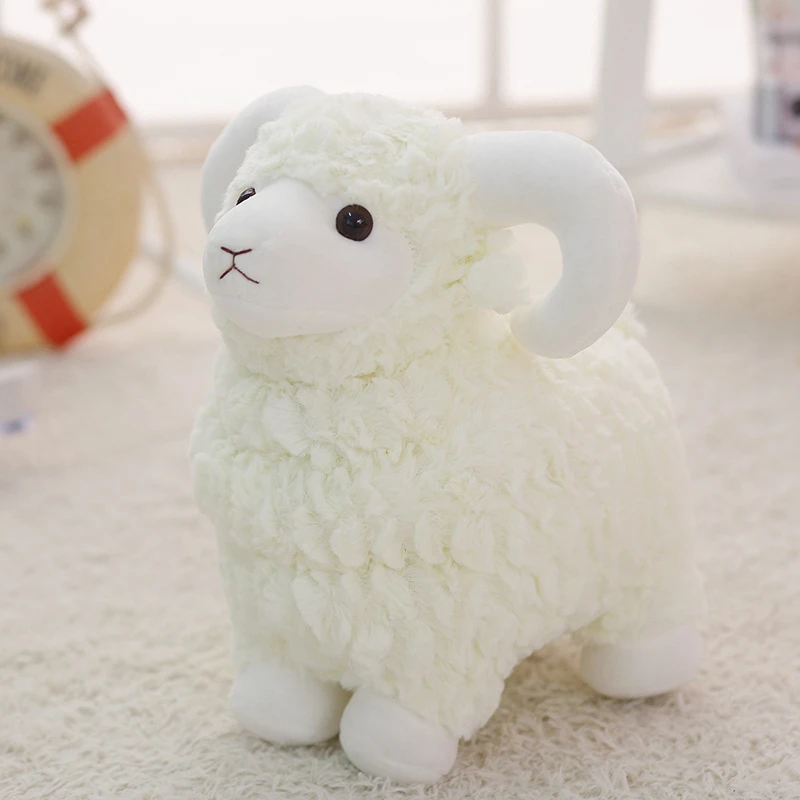 Peluche oveja de simulación para niños, regalo