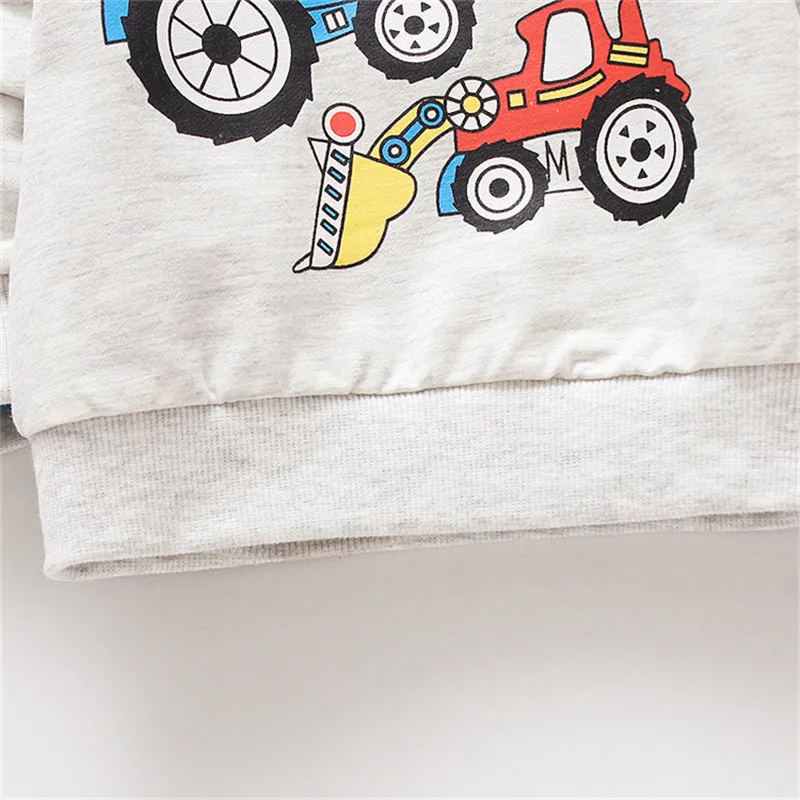 Camiseta de algodón manga larga para bebé - Primavera y Otoño - imagen 3