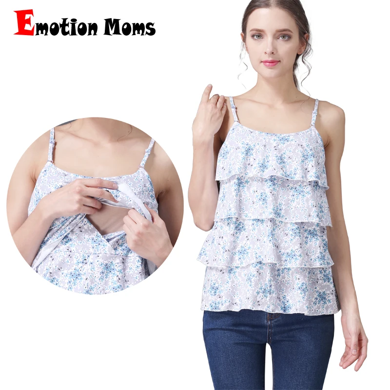 Emotion Moms Camiseta sin mangas para lactancia materna - imagen 2