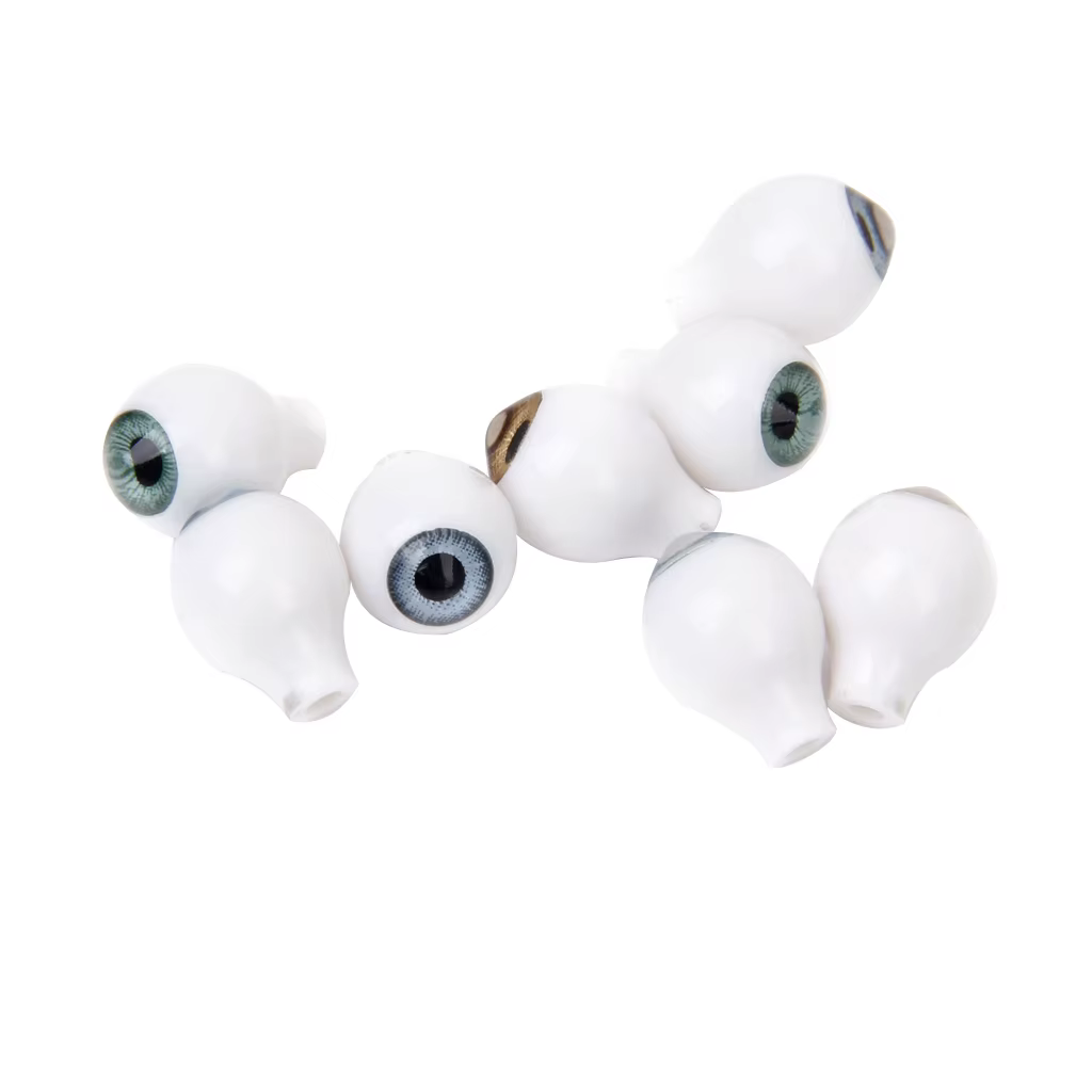 Ojos verdes con asas huecas traseras