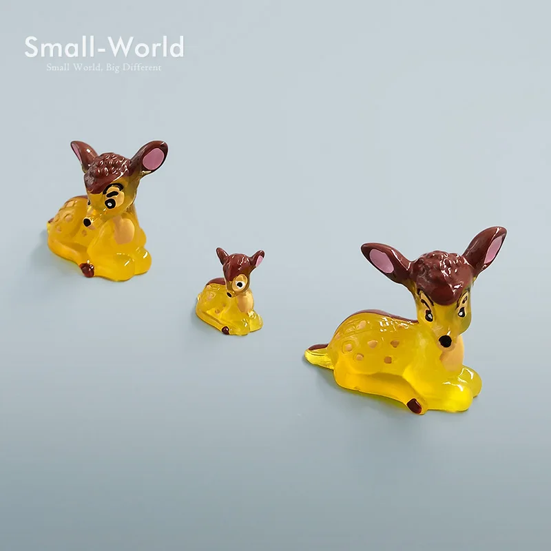 Mini bonsái familiar con ciervo – Decoración habitación infantil - imagen 2