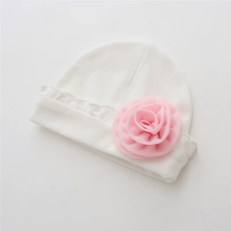 Gorro bebé recién nacido de algodón suave estilo princesa - imagen 2