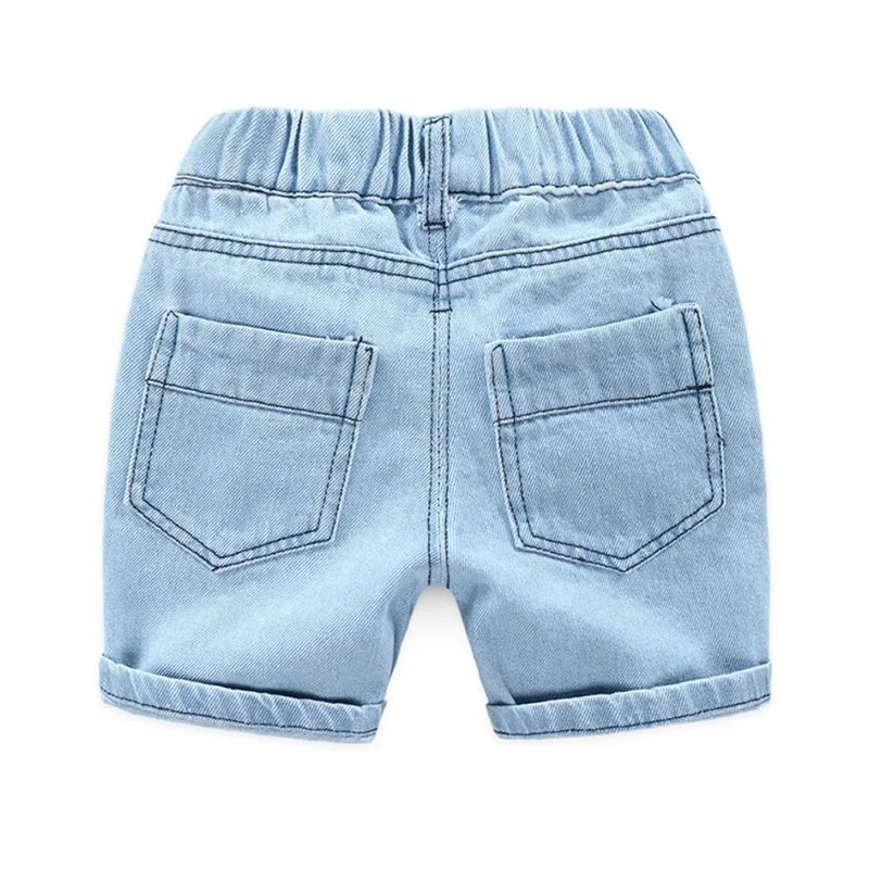Pantalones vaqueros cortos de verano para niños – Estilo coreano - imagen 3