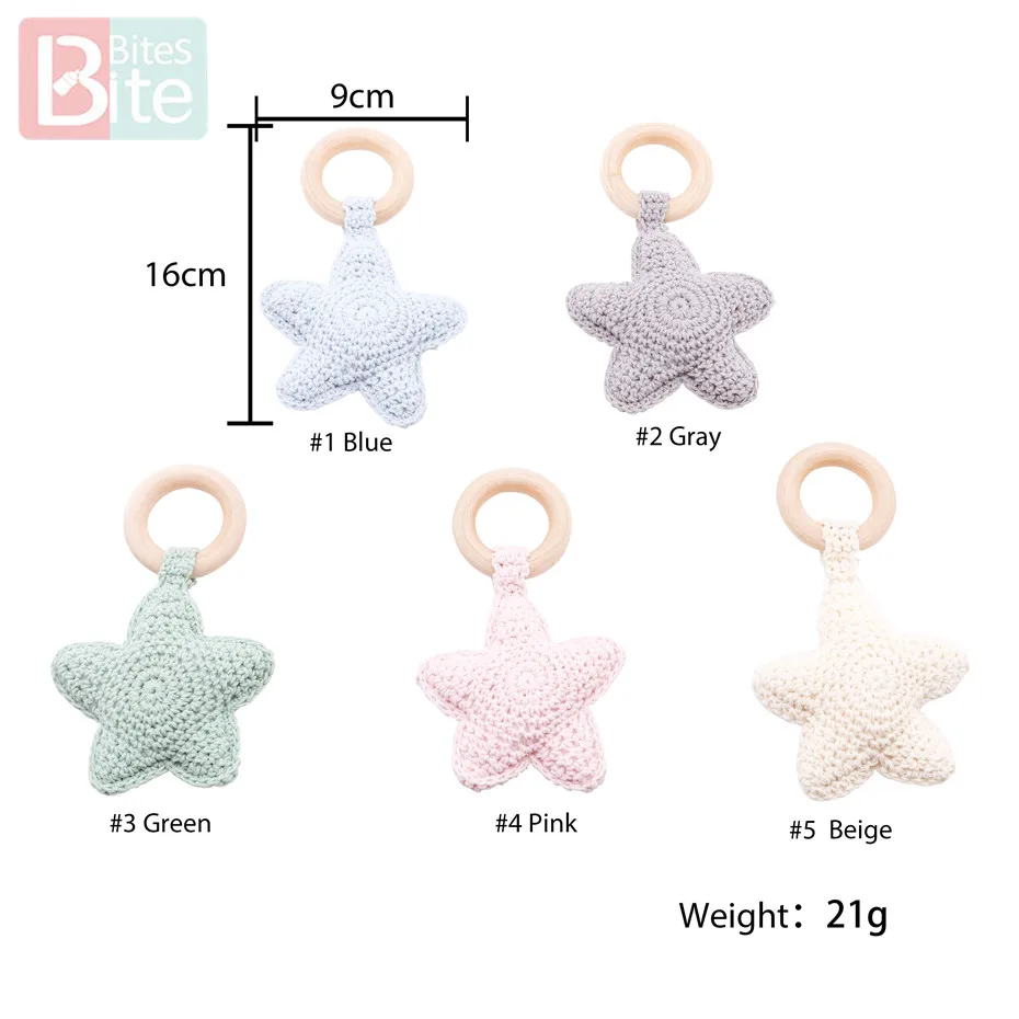 Amigurumi Star de ganchillo en colores pastel