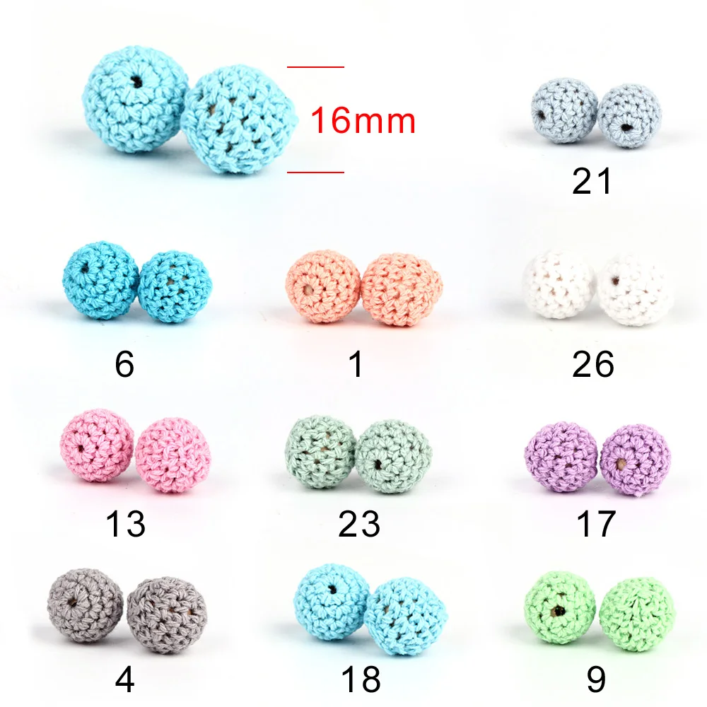 Variedad de colores de las cuentas
