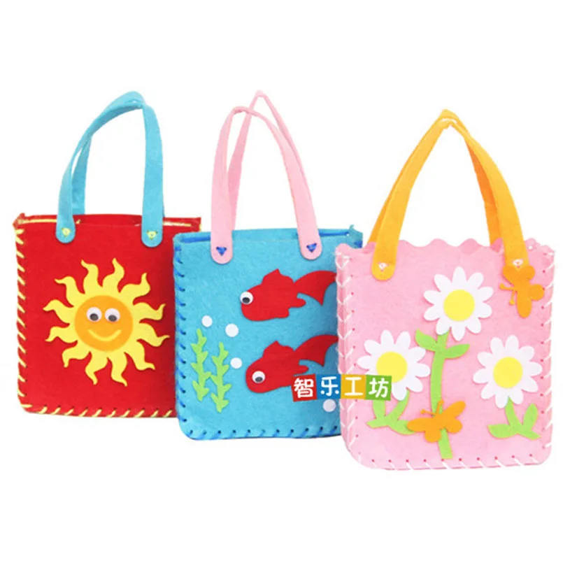 Kit de bolsos para decorar – Manualidades infantiles con dibujos animados - imagen 3