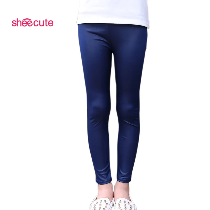 Leggings de piel sintética para niños – Elasticidad y confort - imagen 4
