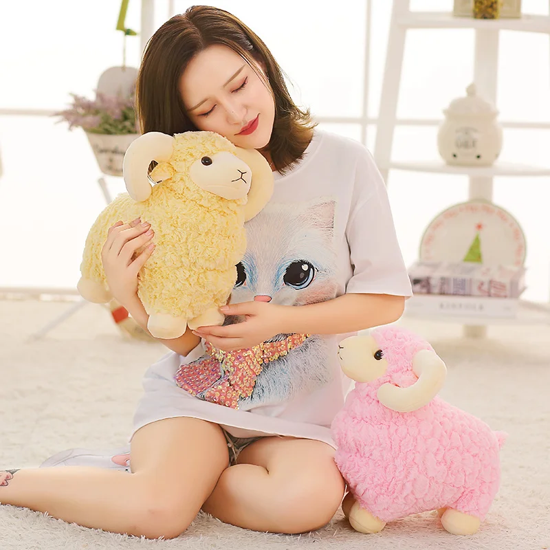 Peluche oveja de simulación para niños, regalo - imagen 2