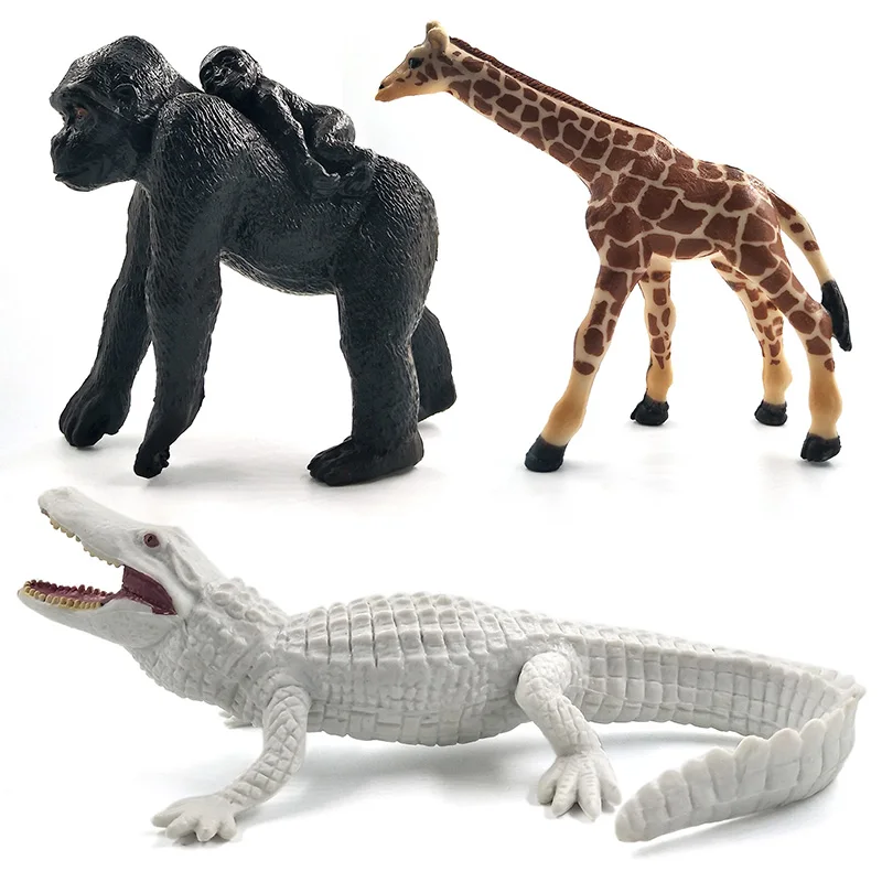 Figura de animales para niños – Selva y bosque, diseño tierno - imagen 2