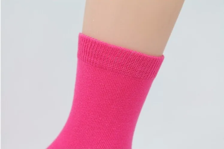 Calcetines suaves de algodón orgánico para niños color caramelo - imagen 2