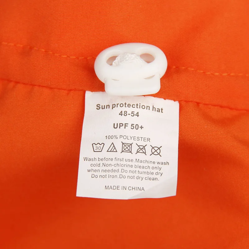 Sombrero de bebé SPF50 con protección de cuello para playa - imagen 3
