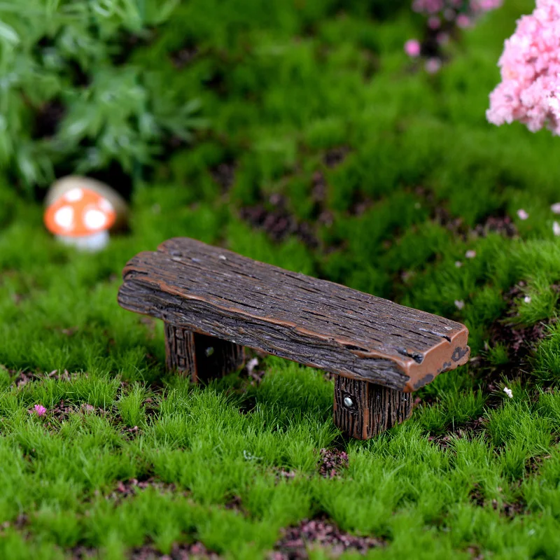 Figura de hadas en resina para jardín miniatura estilo tierno - imagen 3