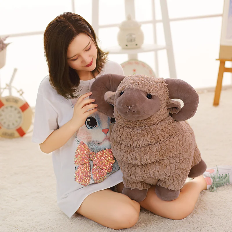 Peluche oveja de simulación para niños, regalo - imagen 3