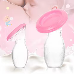 Extractor de leche manual de silicona para madres lactantes