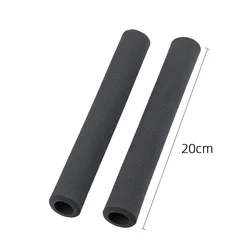 Protector de espuma para manillar de cochecito – Agarre antideslizante negro