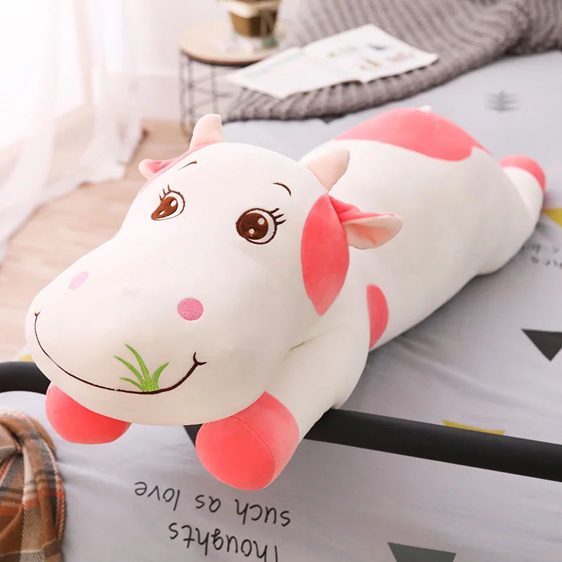 Peluche grande de vaca, juguete suave para regalar - imagen 3