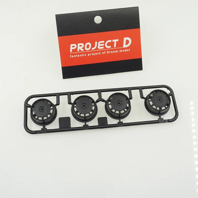 Llantas de carbono TE37 para Mini 4WD Tamiya - imagen 2