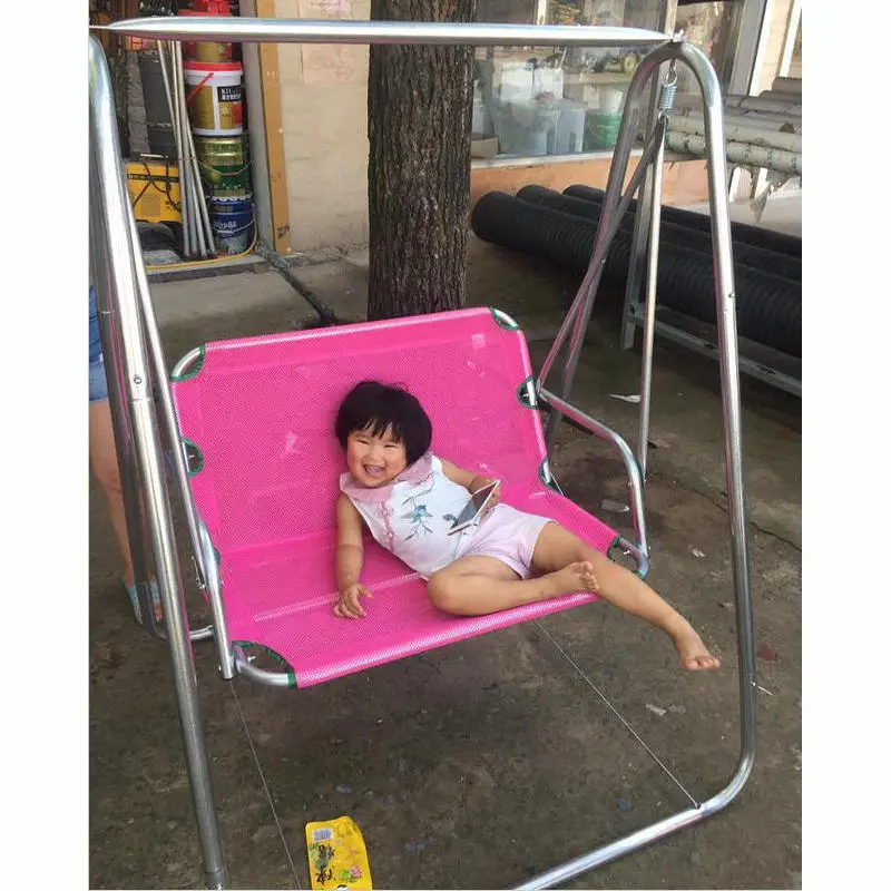 Soporte de hamaca en acero grueso para niños y adultos - imagen 4