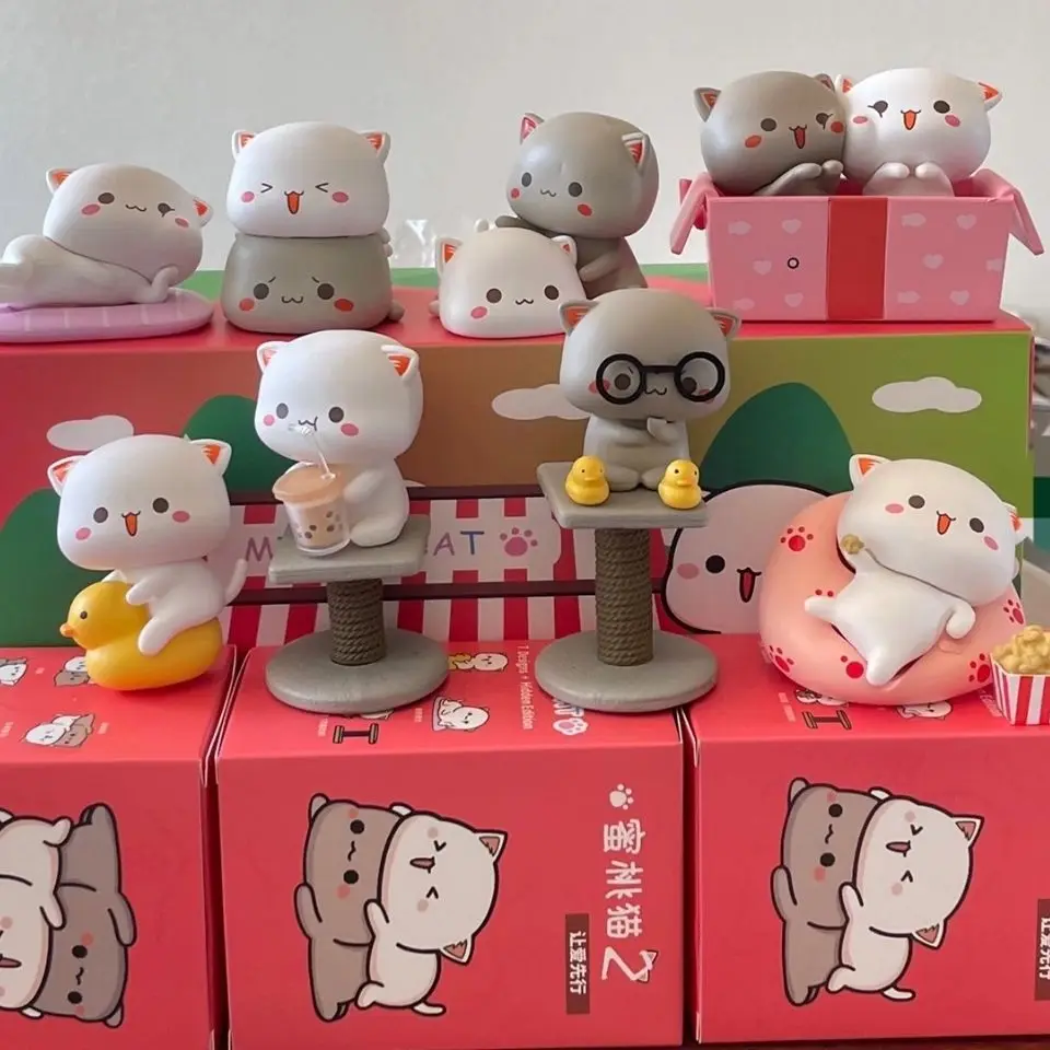 Mitao Cat figura de gato animado coleccionable para niños - imagen 5