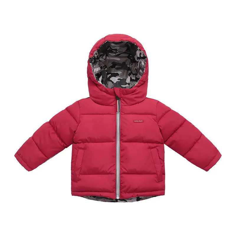 Abrigo impermeable de invierno con capucha para niño - imagen 5