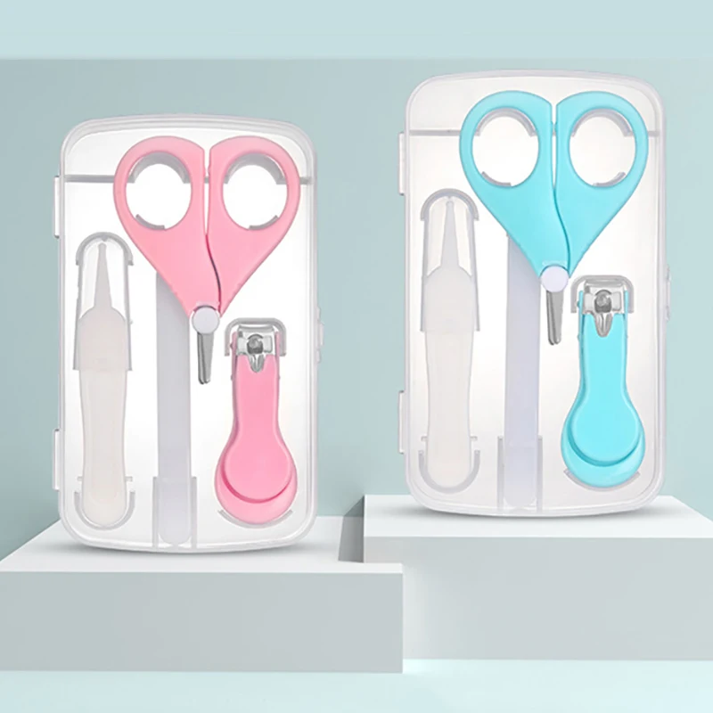 Kit tijeras cortar uñas bebé – Set higiene infantil seguro - imagen 3