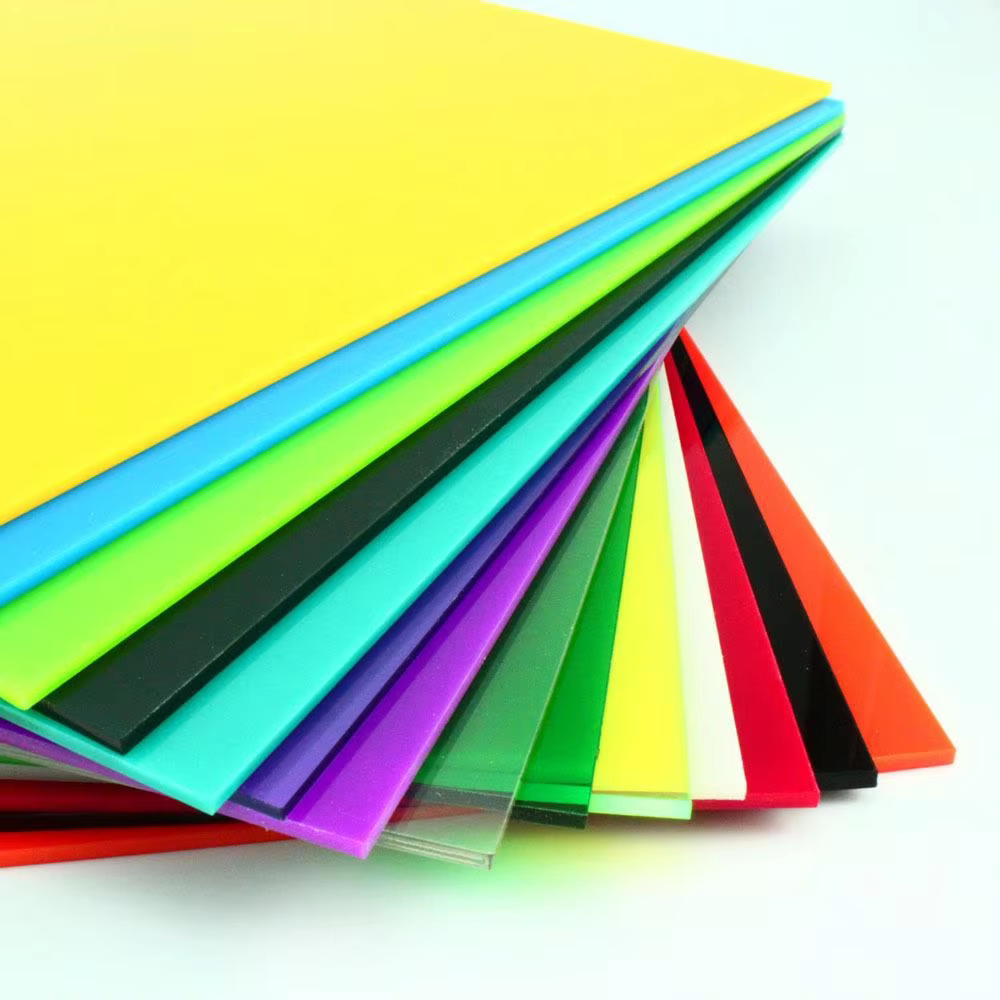Tablero acrílico multicolores