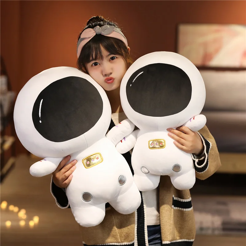 Peluche astronauta espacial en felpa con forma de nave para niños - imagen 2