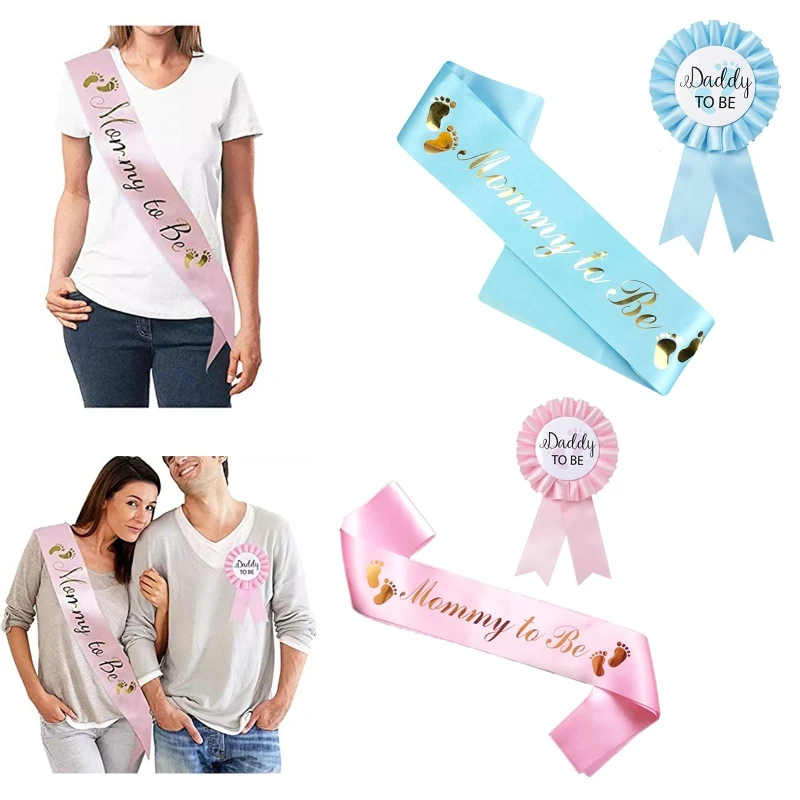 Kit insignia Baby Shower – Revelación de género - imagen 2