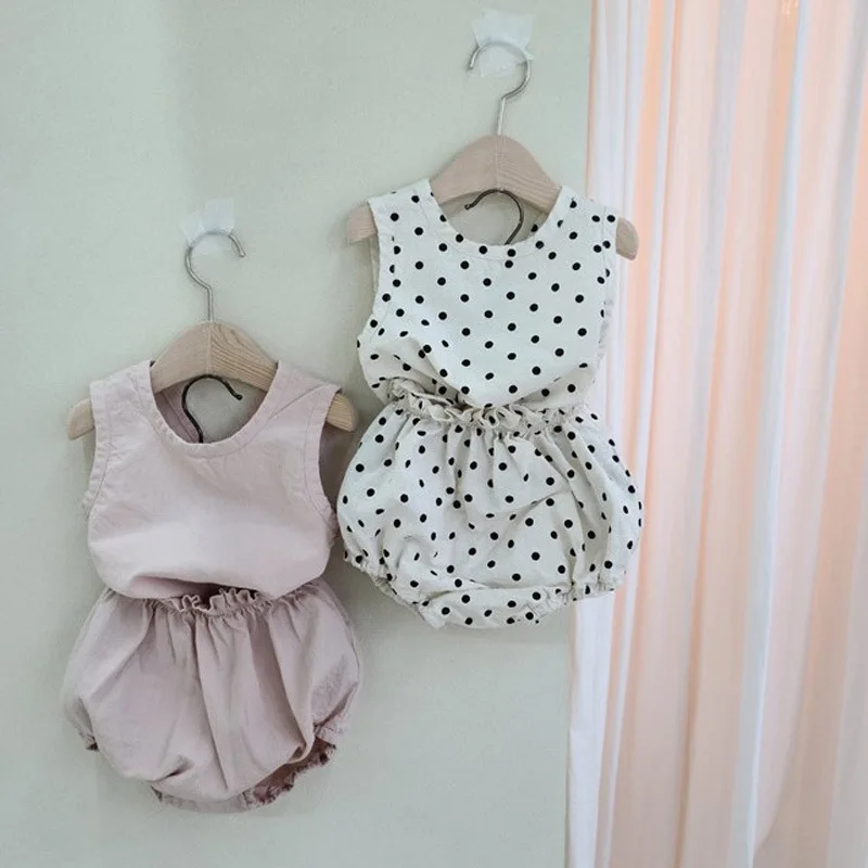 Ropa de verano para bebé: chaleco de lunares MILANCEL - imagen 3