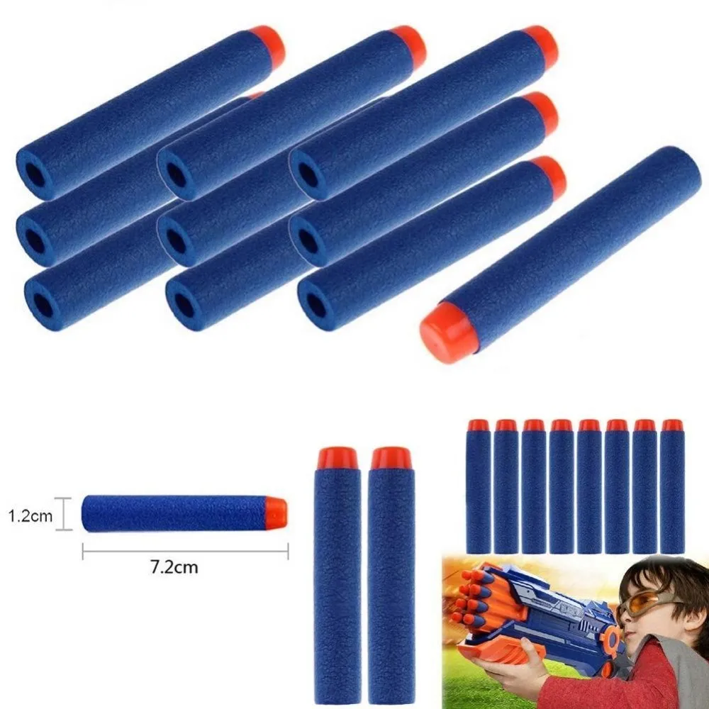 Balas blandas EVA para dardos 7,2 cm – Cabeza hueca, juego exterior - imagen 3