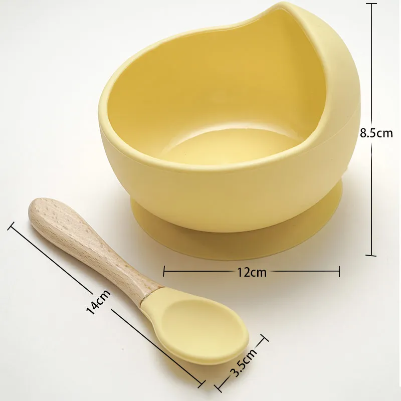 Cuchara de madera del set